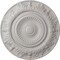 Ekena Millwork Biddix Ceiling Medallion (Fits Canopies up to 7 1/2"), 20 7/8"OD x 1 1/4"P, Ultra Pure White CM20BXUWF - alternate 1